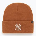 47 Brand MLB New York Yankees Haymaker berretto invernale arancione bruciato