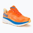 Scarpe da corsa da uomo HOKA Clifton 9 Wide vibrant orange/impala