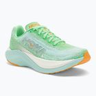 Scarpe da corsa da donna HOKA Mach X lime glow/sunlit ocean