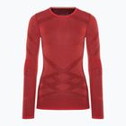Maglia termica da donna Smartwool Intraknit Thermal Merino Baselayer Crew scarlet/black