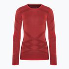 Smartwool Donna Intraknit Thermal Merino Baselayer Longsleeve Crew scarlet/nero