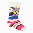 Calzini Smartwool per bambini Wintersport Full Cushion Mountain Moose Pattern OTC moonbeam