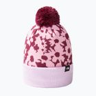 Berretto invernale per bambini The North Face Ski Tuke boysenberry con stampa floreale sfumata