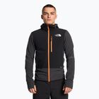 Giacca ibrida da uomo The North Face Dawn Turn Hybrid Ventrix Midlayer grigio asfalto/nero/arancio