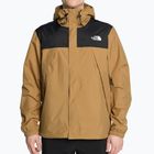 Giacca antipioggia The North Face utility Antora marrone/nero da uomo