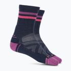Calze da trekking da donna Smartwool Hike Light Cushion Tube Stripe Crew deep navy/power pink