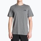 Maglietta da uomo The North Face Simple Dome Tee grigio erica medio