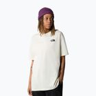 Maglietta The North Face Essential Oversize Tee donna bianco dune