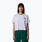 The North Face donna Simple Dome Cropped Slim Tee tnf bianco