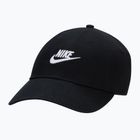 Cappellino con visiera Nike Club Unstructured Futura Wash Black/White