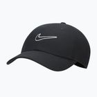 Cappellino con visiera Nike Club Unstructured Swoosh black/black