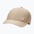 Cappellino con visiera Nike Dri-Fit Club khaki/metallic silver