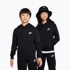 Felpa per bambini Nike Sportswear Club Fleece black/white
