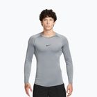 Maglia a manica lunga da allenamento uomo Nike Pro Dri-Fit Tight Fitness smoke grey/black