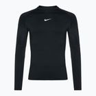 Maniche lunghe da allenamento da uomo Nike Pro Warm LS nero/bianco