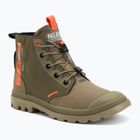 Palladium Pampa Lite Journey stivali da notte in oliva