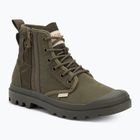 Palladium Pampa Detroit Zip stivali da notte oliva