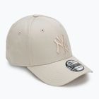 Cappello da baseball New Era League Essential 39Thirty New York Yankees beige chiaro