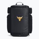 Zaino da trekking Under Armour Project Rock da uomo nero/nero/oro metallico