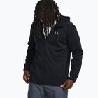 Giacca da allenamento Under Armour Essential Swacket nera/grigia da uomo