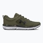 Under Armour Charged Assert 10 Camo marine scarpe da corsa da uomo verde/marino da verde/nero