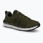 Under Armour Charged Assert 10 Camo marine scarpe da corsa da uomo verde/marino da verde/nero