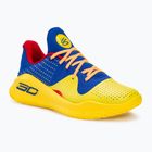 Under Armour Curry 4 Low Flotro team royal/taxi/team royal scarpe da basket