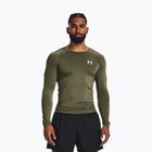 Under Armour HG Armour Comp marine training longsleeve da uomo verde/bianco