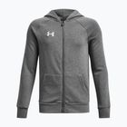 Felpa per bambini Under Armour Rival Fleece FZ Hoodie grey