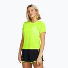 Maglia da corsa Under Armour Launch da donna, alta visibilità, giallo/riflettente