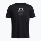 Maglietta Under Armour Basketball Net Icon nero/bianco da uomo