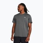 Maglietta da corsa Under Armour UA Launch da uomo, color castlerock/riflettente