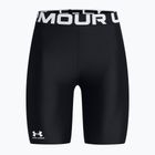 Pantaloncini Under Armour da donna HG Authentics 8in nero/bianco