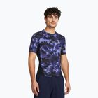 Maglietta da allenamento Under Armour HG Armour Printed starlight/bianco da uomo