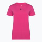 Maglietta da allenamento Under Armour Off Campus Core rosa astro/nero da donna