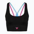 Under Armour Project Rock LG Grind Sportlette - leggings da allenamento da donna nero/blu virale/rosa