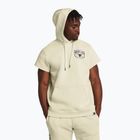 Felpa da uomo Under Armour Project Rock Q1 SS Icon Fleece Hoodie beige