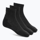 Calzini Under Armour Training Cotton Quarter 3 paia black/black/white