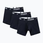 Boxer da uomo Jordan JHM Flight Cotton Core 3 paia nero