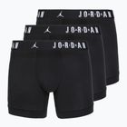 Boxer da uomo Jordan JHM Flight Cotton Core 3 paia nero