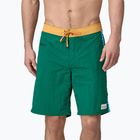 Pantaloncini da bagno Patagonia Wavefarer da uomo verde conifera