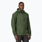 Giacca uomo Patagonia Granite Crest Rain verde torrey pine