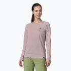 Patagonia Cap Cool Daily Graphic Shirt Longsleeve Donna - Lands clean climb bloom/echo purple