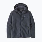 Felpa con cappuccio in pile Patagonia Retro Pile da donna, blu smolder