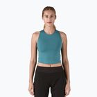 Maglietta donna Patagonia Reversible Tank wetland blue trekking