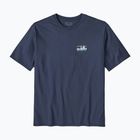 Maglietta Patagonia da uomo '73 Skyline Organic new navy