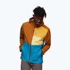 Giacca antipioggia da uomo Cotopaxi Impermeo 3L Hooded Shell sienna/lake