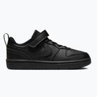 Scarpe Nike Court Borough Low Recraft da bambino nero/nero/nero