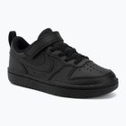 Scarpe Nike Court Borough Low Recraft da bambino nero/nero/nero