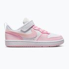 Scarpe per bambini Nike Court Borough Low Recraft white/pink foam